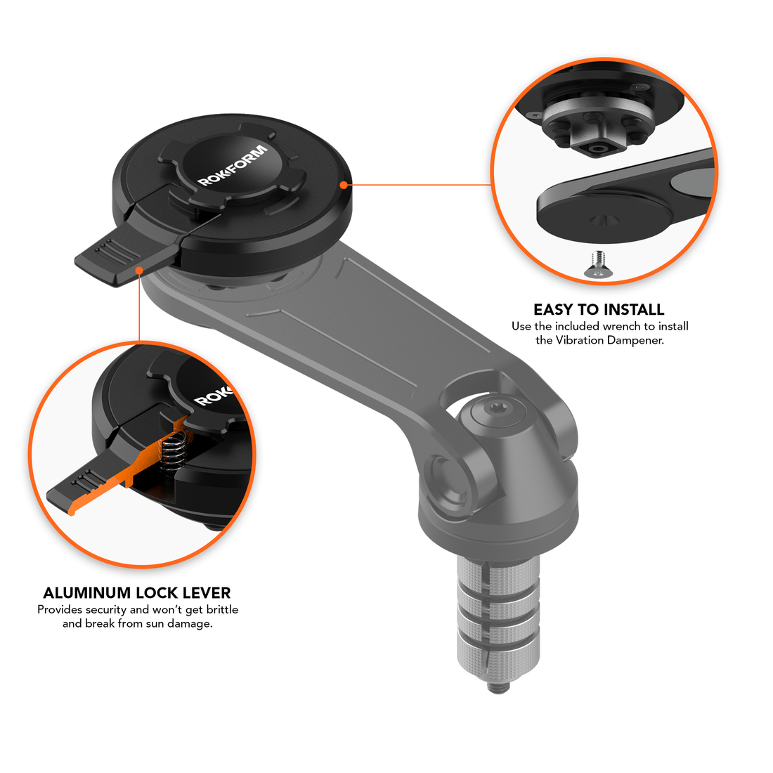 Motorcycle Mount Vibration Dampener